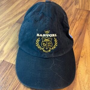 Sartori Cheese Kroger Hat Mens OSFM Black Cotton Adjustable Baseball Cap Logo